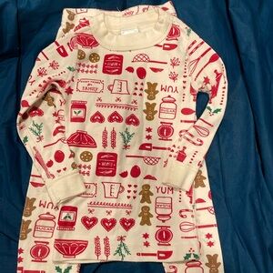 Hanna Andersson Christmas pjs size 3T